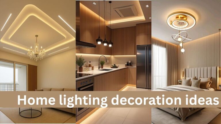 Home lighting decoration ideas