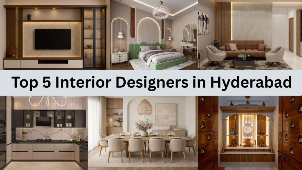 Top 5 Interior Designers in Hyderabad