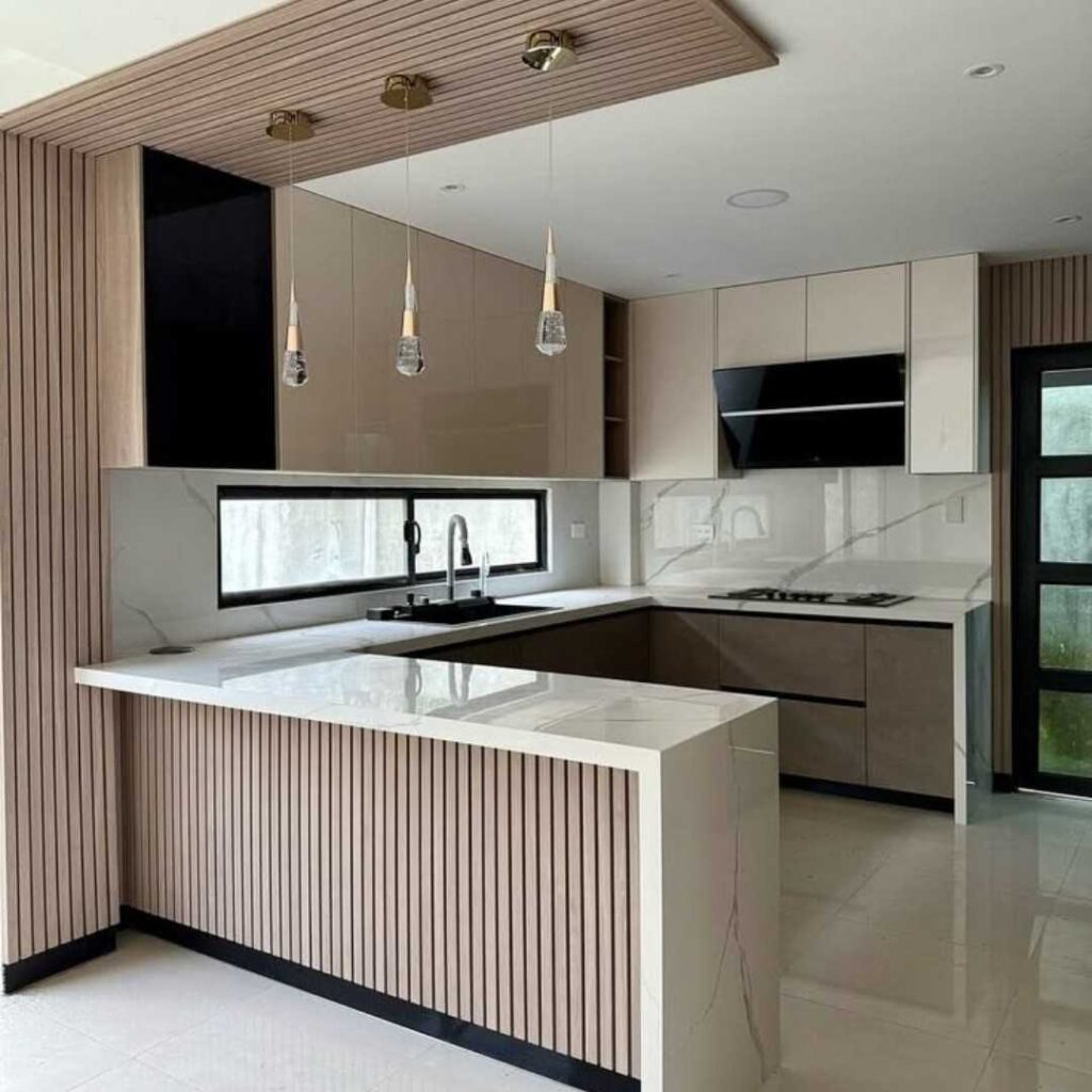 Island Kitchen Interior Design in Hyderabad