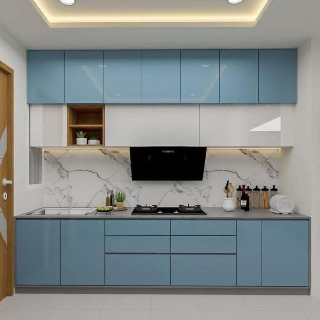 Straight Kitchen Interior Designers in Hyderabad