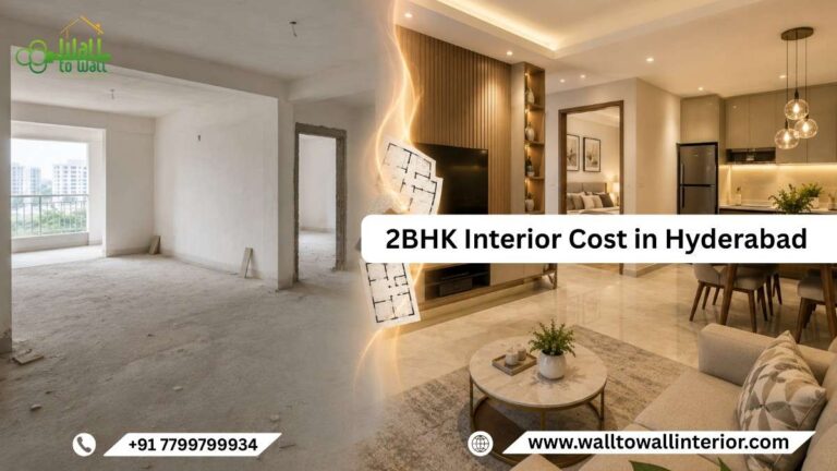 2BHK Interior Cost in Hyderabad
