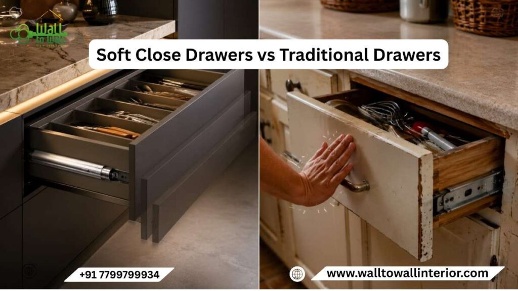 Soft Close Drawers vs Traditional Drawers